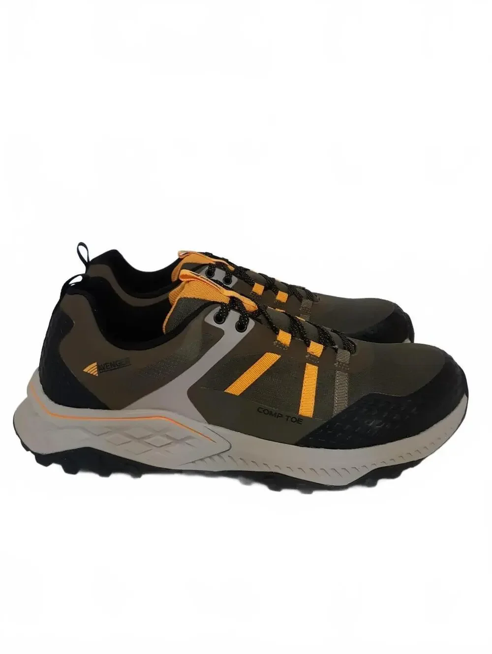 Avenger Men's Aero Trail Composite Toe EH Athletic Work Shoe Olive Size 13W